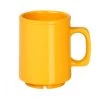 Thunder Group CR9010YW Yellow Melamine Mug 8 Oz. - 1 Doz -Kitchen - Tableware Thunder Group CR9010YW Yellow Melamine Mug 8 oz 1 doz 60244 medium