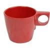 Thunder Group ML9011PR Pure Red Melamine Stacking Cup 7 Oz. - 1 Doz