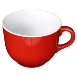 Thunder Group PS9475RD Passion Red Melamine Mug 23 Oz. - 1/2 Doz.