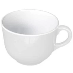Thunder Group PS9475W Passion White Melamine Mug 23 Oz. - 1/2 Doz.