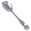 Thunder Group SLSS002 Sea Shell Stainless Steel Teaspoon 6.3" - 1 Doz