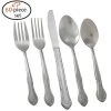TigerChef Florentine 18/0, 60-Piece Flatware Set, Service For 12 -Kitchen - Tableware TigerChef Florentine 18 0 60 Piece Flatware Set Service for 12 271293 medium