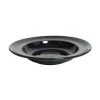 Tuxton CBD-090 Black Concentrix China Soup Bowl 12 Oz. - 2 Doz