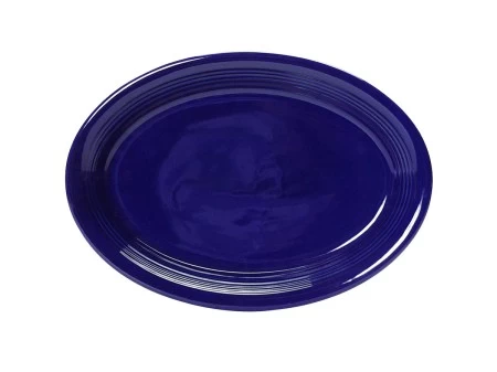 Tuxton CCH-1142 Cobalt Concentrix Oval Coupe Platter 11-1/2" X 8-3/4" - 1 Doz 3 Tuxton CCH-1142 Cobalt Concentrix Oval Coupe Platter 11-1/2" X 8-3/4" - 1 Doz