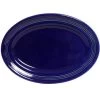 Tuxton CCH-116 Cobalt Concentrix Oval Platter 11-1/2" X 8-3/8" - 1 Doz