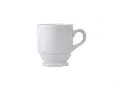 Tuxton CHM-085 Chicago Embossed Stackable Mug 9 Oz. - 3 Doz