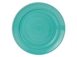Tuxton CIA-104 Island Blue Concentrix China Plate 10-1/2" - 1 Doz