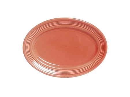 Tuxton CNH-096 Cinnebar Concentrix Oval Platter 9-3/4" X 6-1/2" - 2 Doz 3 Tuxton CNH-096 Cinnebar Concentrix Oval Platter 9-3/4" X 6-1/2" - 2 Doz