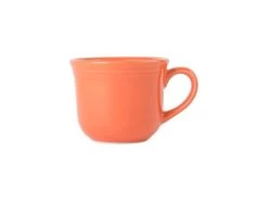 Tuxton CPF-0702 Papaya Concentrix China Round Cup 8 Oz. - 2 Doz