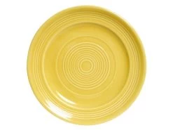 Tuxton CSA-104 Saffron Concentrix China Plate 10-1/2" - 1 Doz