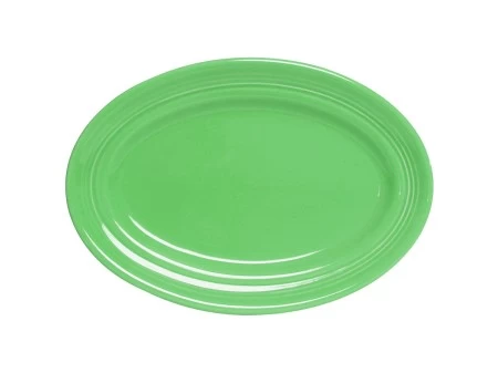 Tuxton CTH-116 Cilantro Concentrix Oval Platter 11-1/2" X 8-3/8" - 1 Doz 3 Tuxton CTH-116 Cilantro Concentrix Oval Platter 11-1/2" X 8-3/8" - 1 Doz