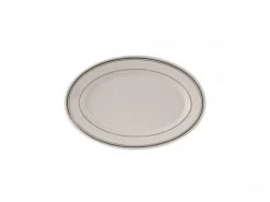 Tuxton TGB-033 Green Bay Oval Platter 7" X 4-5/8" - 3 Doz