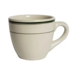 Tuxton TGB-035 Green Bay Demitasse Cup 3.5 Oz. - 3 Doz