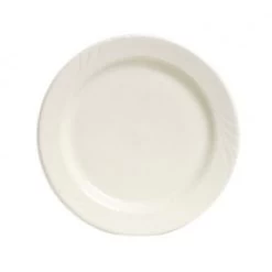 Tuxton YEA-120 Monterey Embossed China Plate 12" - 1 Doz