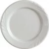 Tuxton YPA-102 Sonoma Embossed China Plate 10-1/4" - 1 Doz
