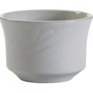 Tuxton YPB-0752 Sonoma Embossed China Bouillon Cup 7 Oz. - 3 Doz 3 Tuxton YPB-0752 Sonoma Embossed China Bouillon Cup 7 Oz. - 3 Doz