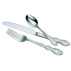 Walco 2215 Dramatique 18/10 Stainless Steel Cocktail Fork 5-9/16"