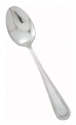 Winco 0005-10 Dots Heavyweight 18/0 Stainless Steel Table Spoon - 1 Doz