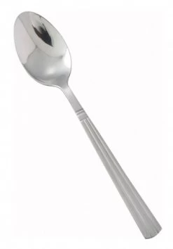 Winco 0007-03 Regency Heavy Weight Stainless Steel Dinner Spoon - 1 Doz
