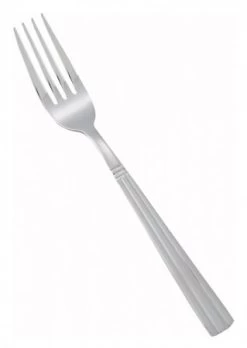 Winco 0007-05 Regency Heavy Weight Stainless Steel Dinner Fork - 1 Doz