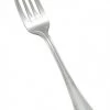 Winco 0036-05 Deluxe Pearl Heavy Weight Stainless Steel Dinner Fork - 1 Doz