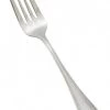 Winco 0036-06 Deluxe Pearl Extra Heavy Stainless Steel Salad Fork - 1 Doz