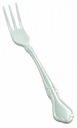 Winco 0039-07 Chantelle Extra Heavy Weight Stainless Steel Oyster Fork - 1 Doz 3 Winco 0039-07 Chantelle Extra Heavy Weight Stainless Steel Oyster Fork - 1 Doz