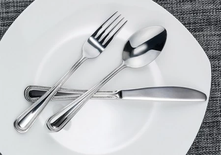 Winco Dots 5-Piece Heavy Weight Flatware Set - Service For 12 3 Winco Dots 5-Piece Heavy Weight Flatware Set - Service For 12