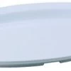 Winco MMPO-118W White Oval Melamine Platter 11-1/2" X 8"