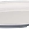 Winco MMPO-139W White Melamine Narrow Rim Oval Platter 13-1/4" X 9-5/8" -Kitchen - Tableware Winco MMPO 139W White Melamine Narrow Rim Oval Platter 13 1 4 quot x 9 5 8 quot 280671 medium